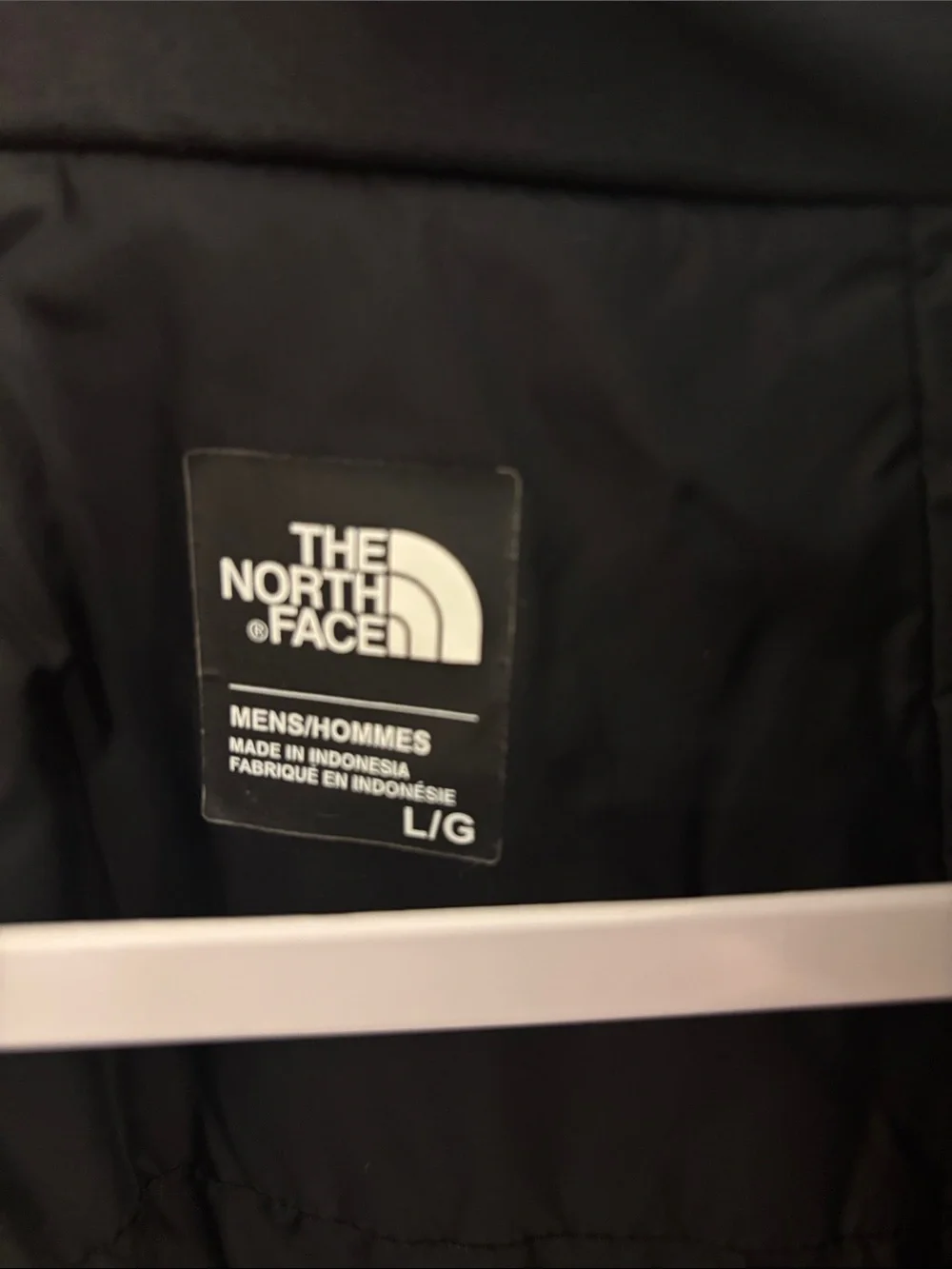 The North Face Black Hybrid Lightweight Fleece Jacket